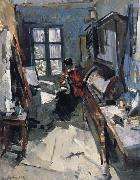 Konstantin Korovin In the room painting